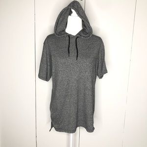 Gray short sleeve hoodie by Southpole, Size L
